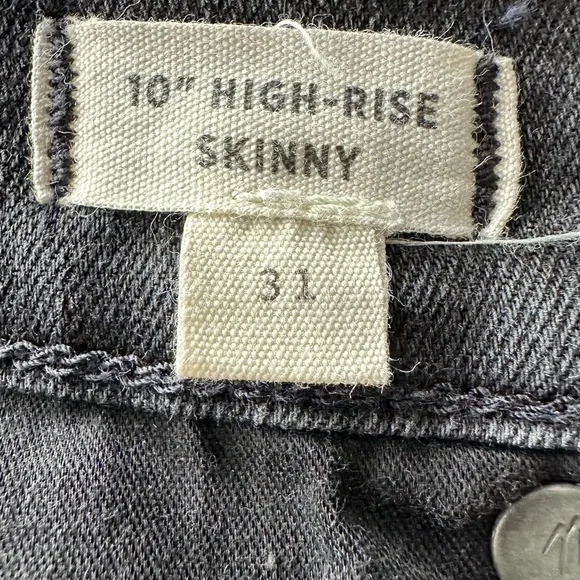 Madewell High Rise Skinny Jeans - Picture 4 of 5